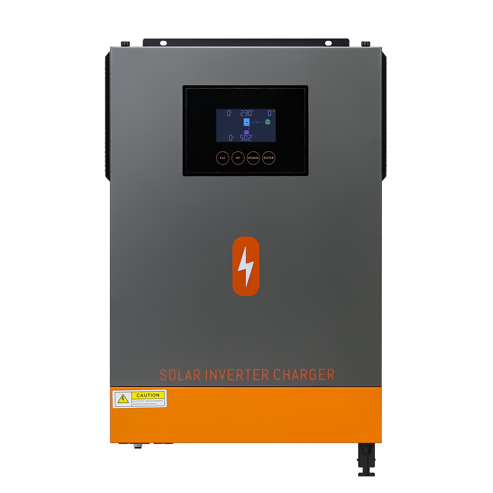 POWMR 4200W DC 24V AC 220V Hybrid Inverter